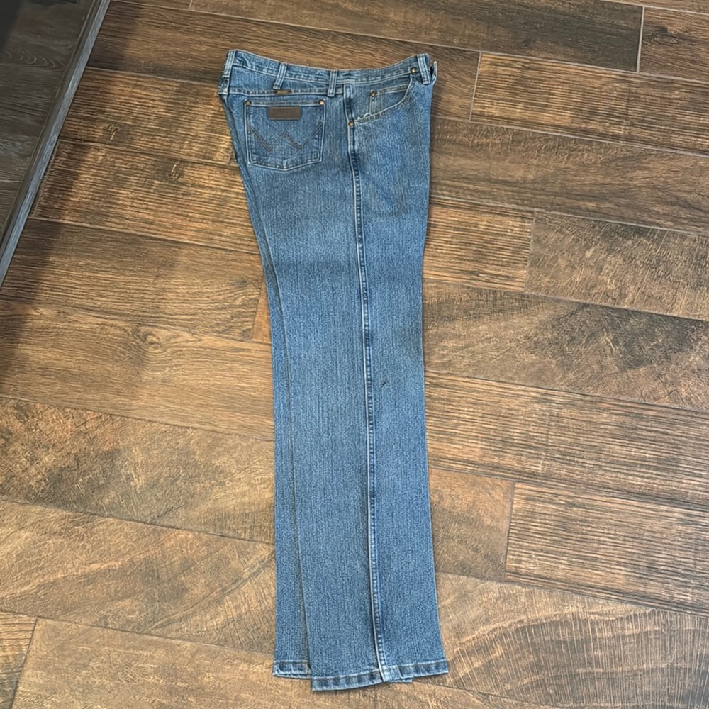 Wrangler Blue Bootcut Jeans Classic Style
